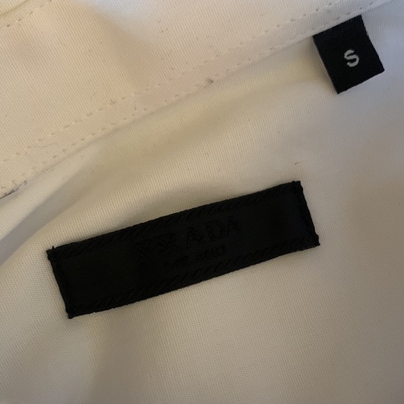‼️PRADA‼️
 Reverse Logo Button-Up Shirt 👔 🔦 - Picture 8 of 11